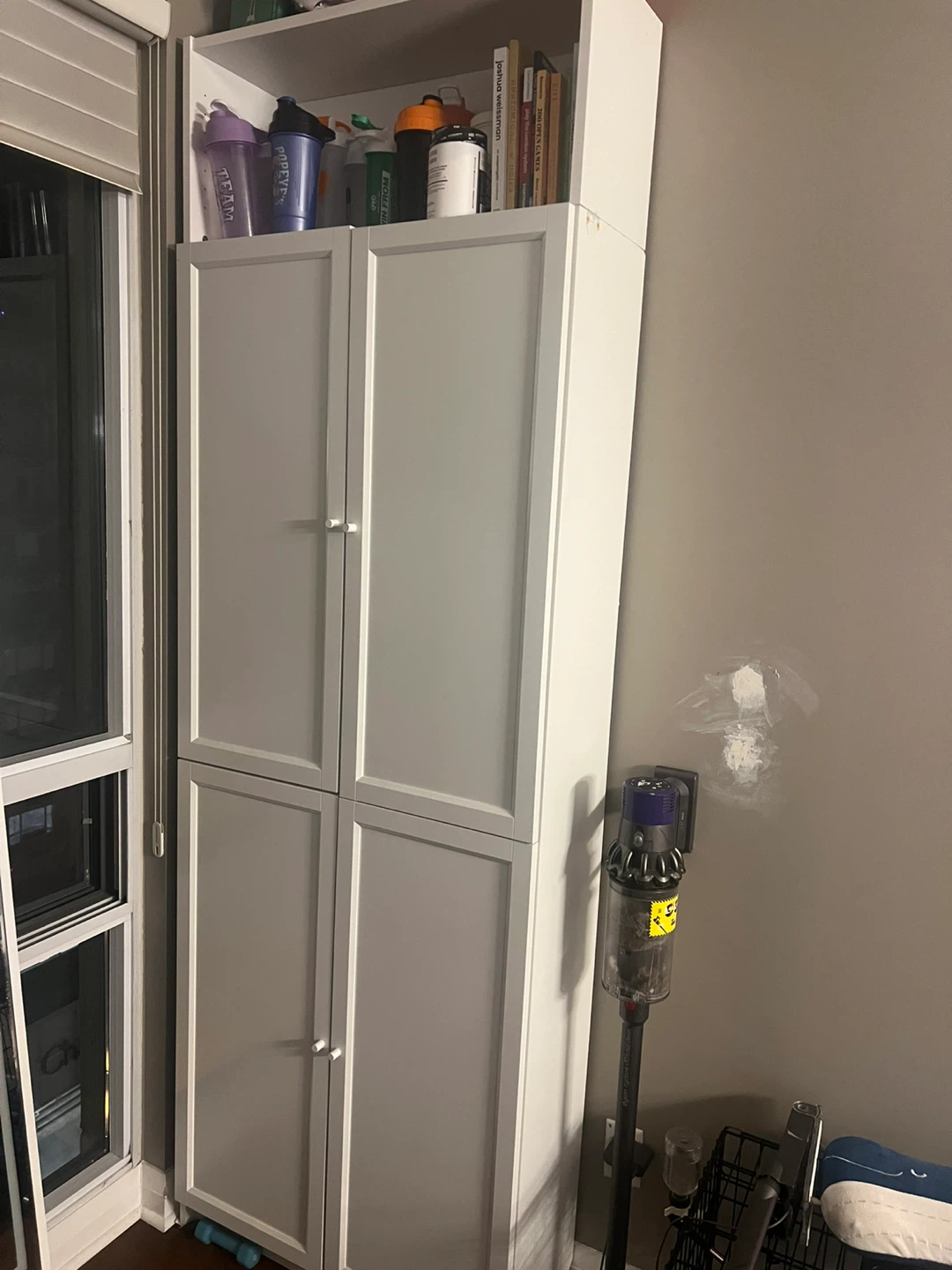 White Storage Cabinet