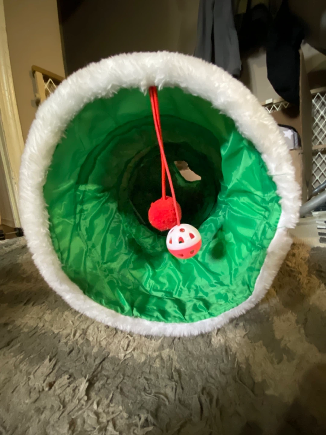 Christmas Cat Tunnel Toy - photo 2