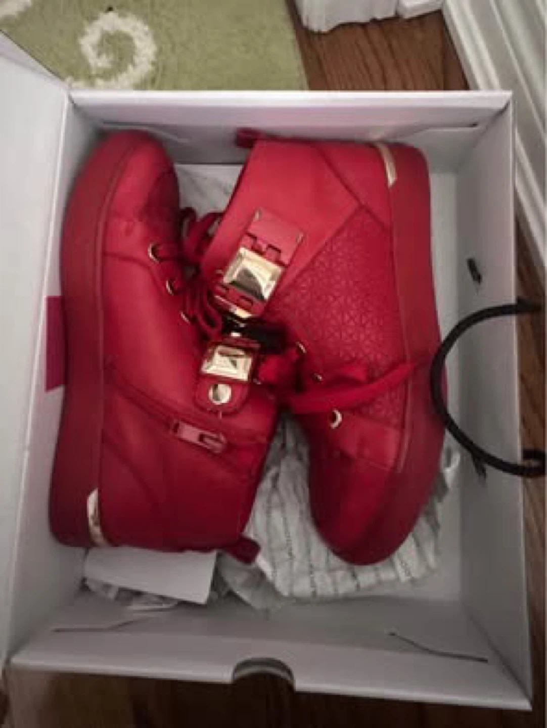 ALDO Women’s Red Sneakers Size 7 - photo 2