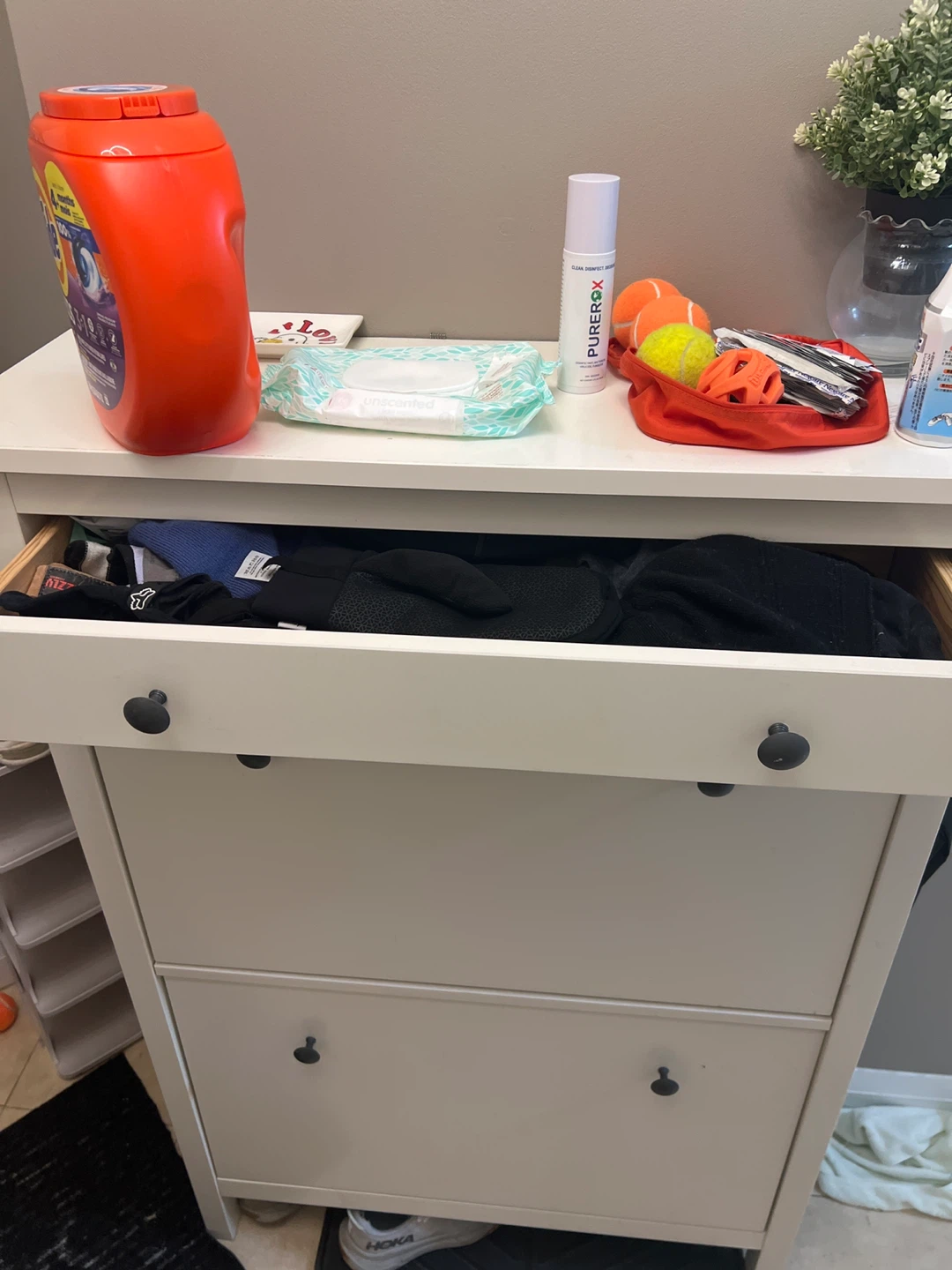 IKEA HEMNES White Shoe Cabinet - photo 5