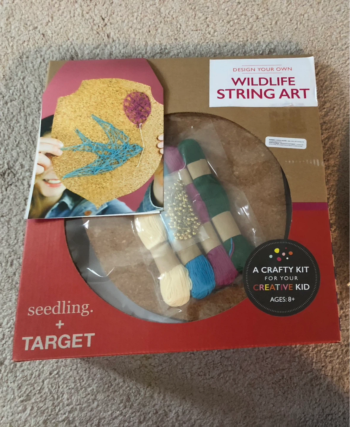 Seedling Wildlife String Art Craft Kit