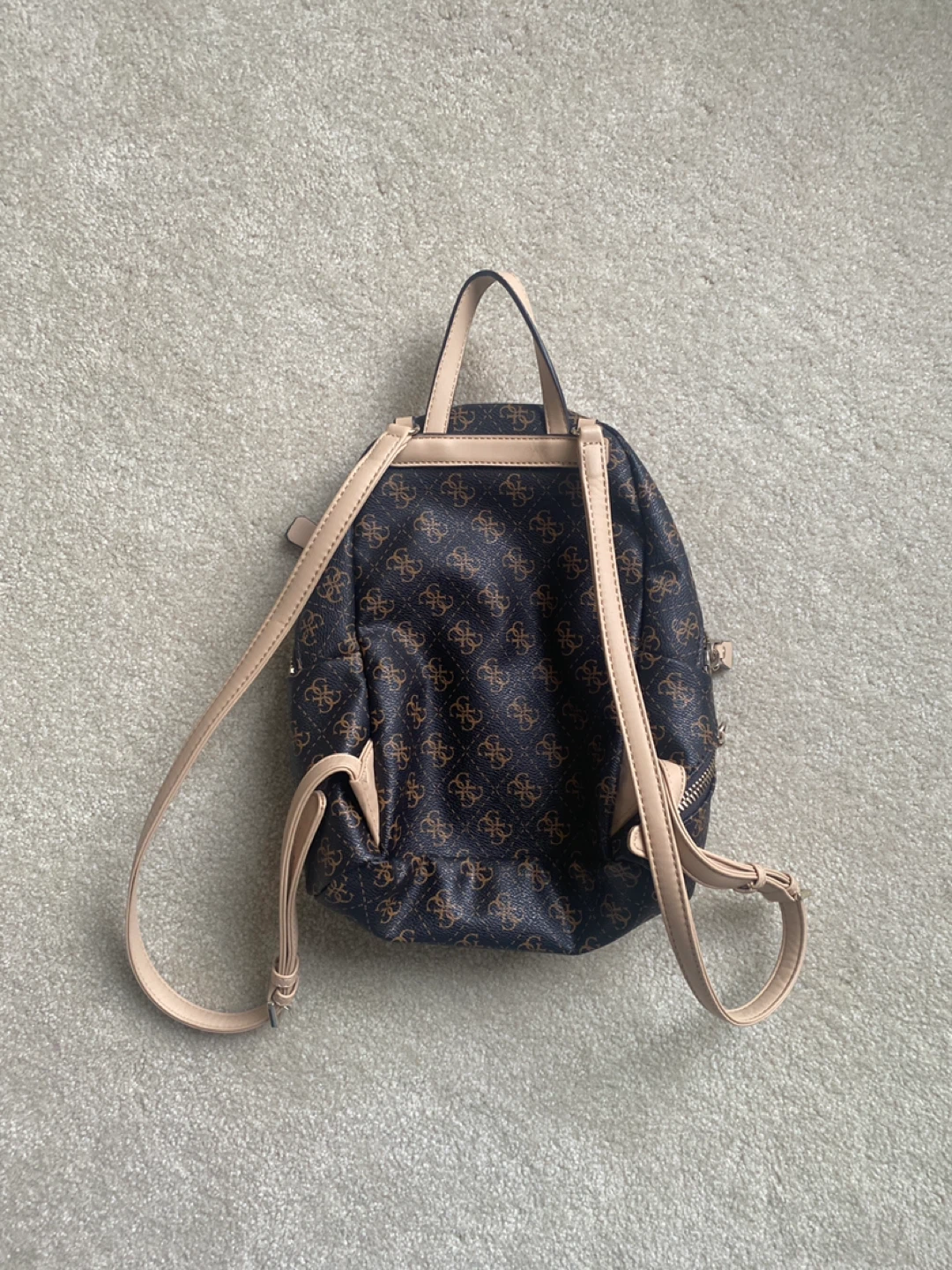 Guess Mini Backpack - Brown Monogram - photo 2
