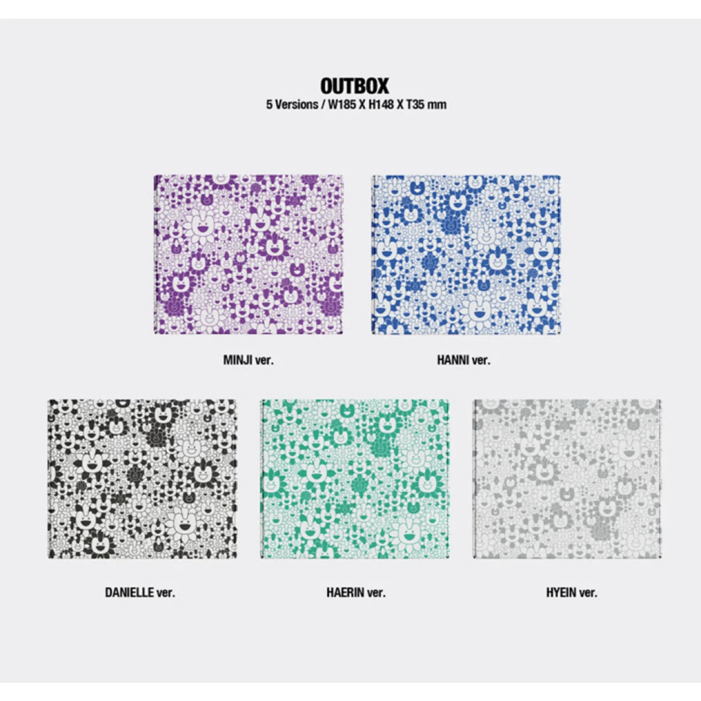NewJean 5 Versions Photobook