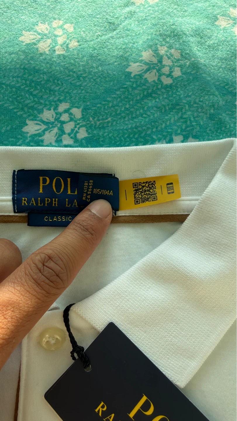 Ralph Lauren Long Sleeve Polo Shirt White XL - photo 3