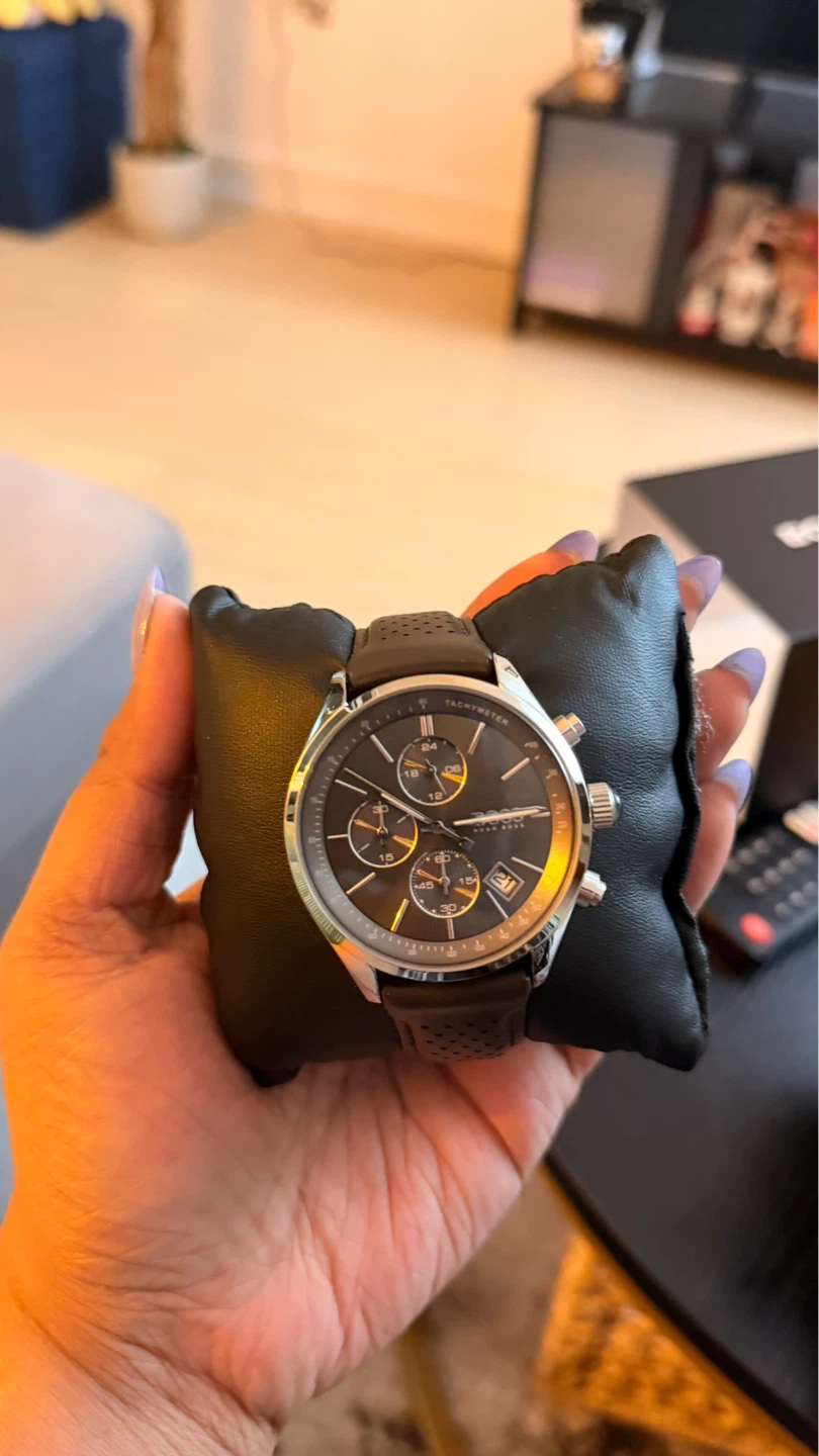 Hugo Boss Leather Watch
