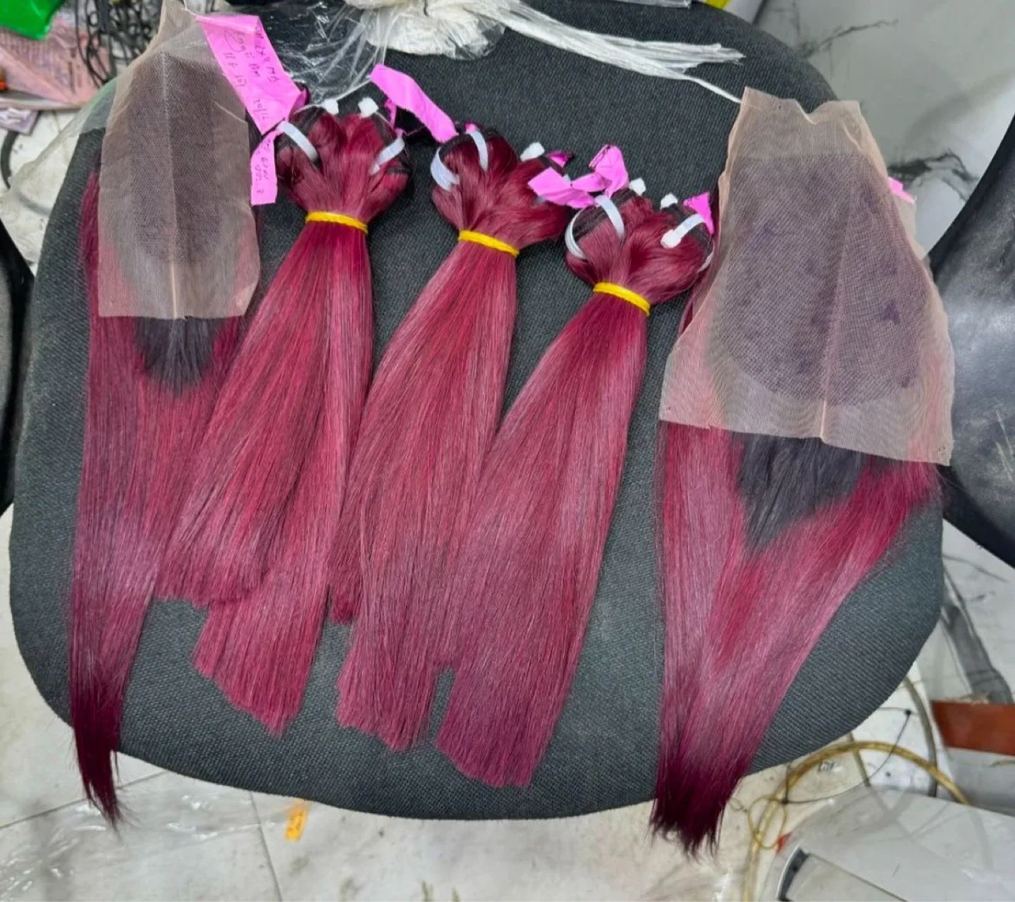 Human hair extensions