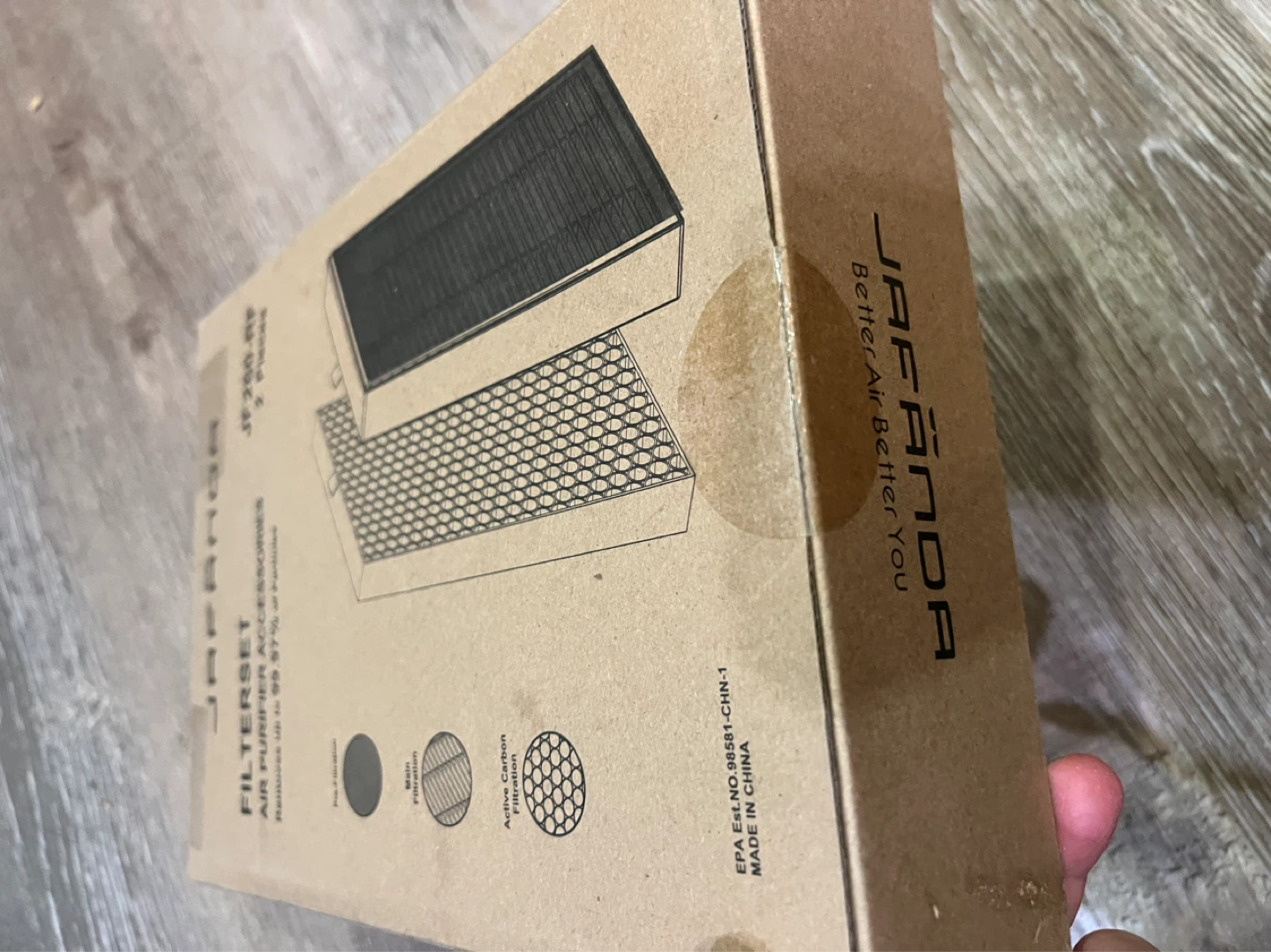 JAFANDA JF260-RF Air Purifier Filter Set - 2 Pieces