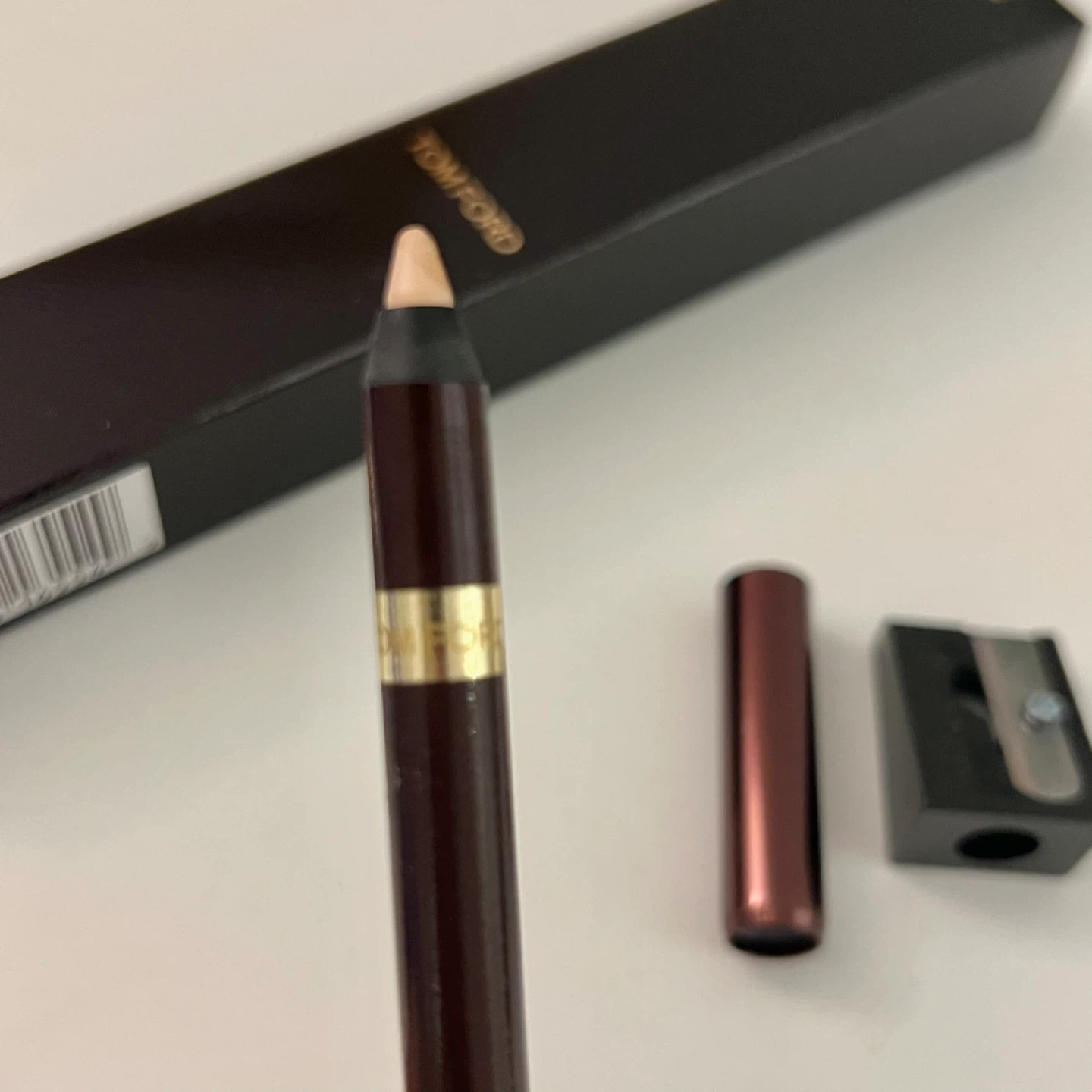 (Retail $78)New Tom Ford Gel Eyeliner Pencil 01 Cream - photo 4