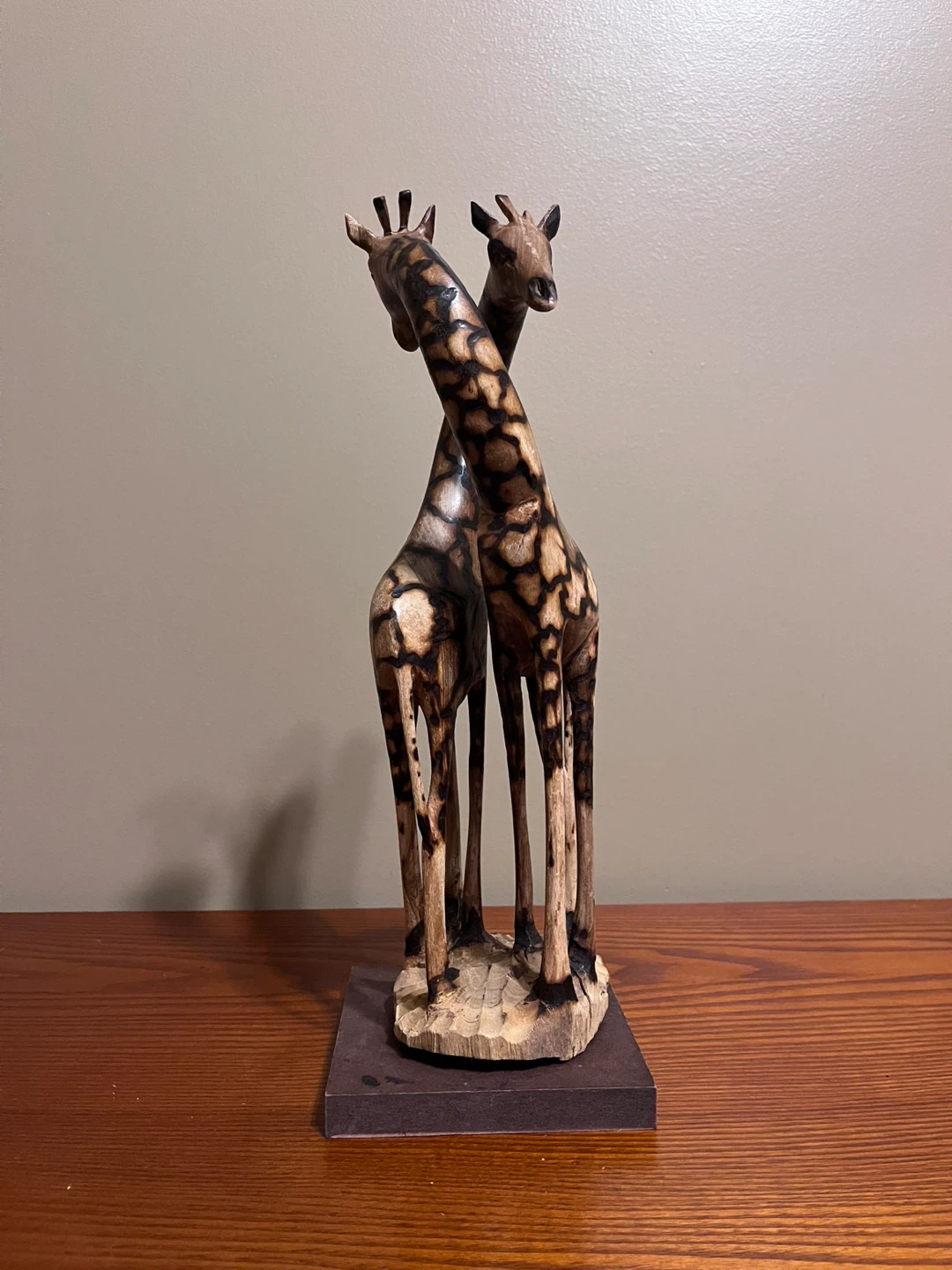 WHITE TIGER & GIRAFFE STATUES (Read description) - photo 4