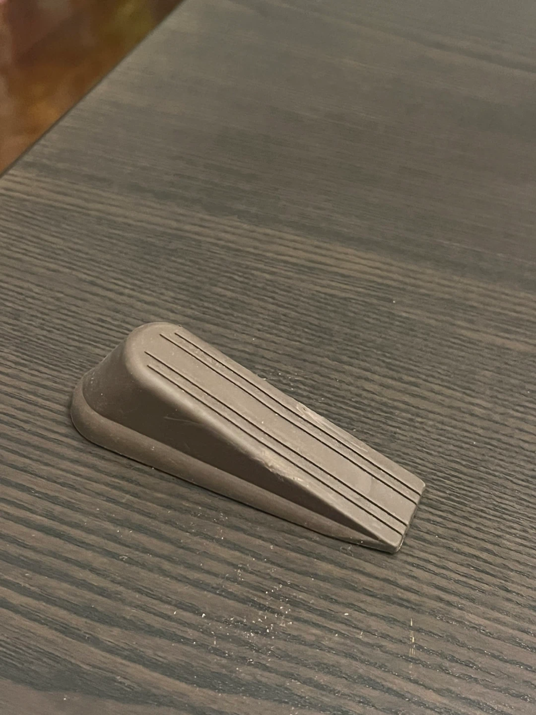 Brown Rubber Doorstop - photo 2