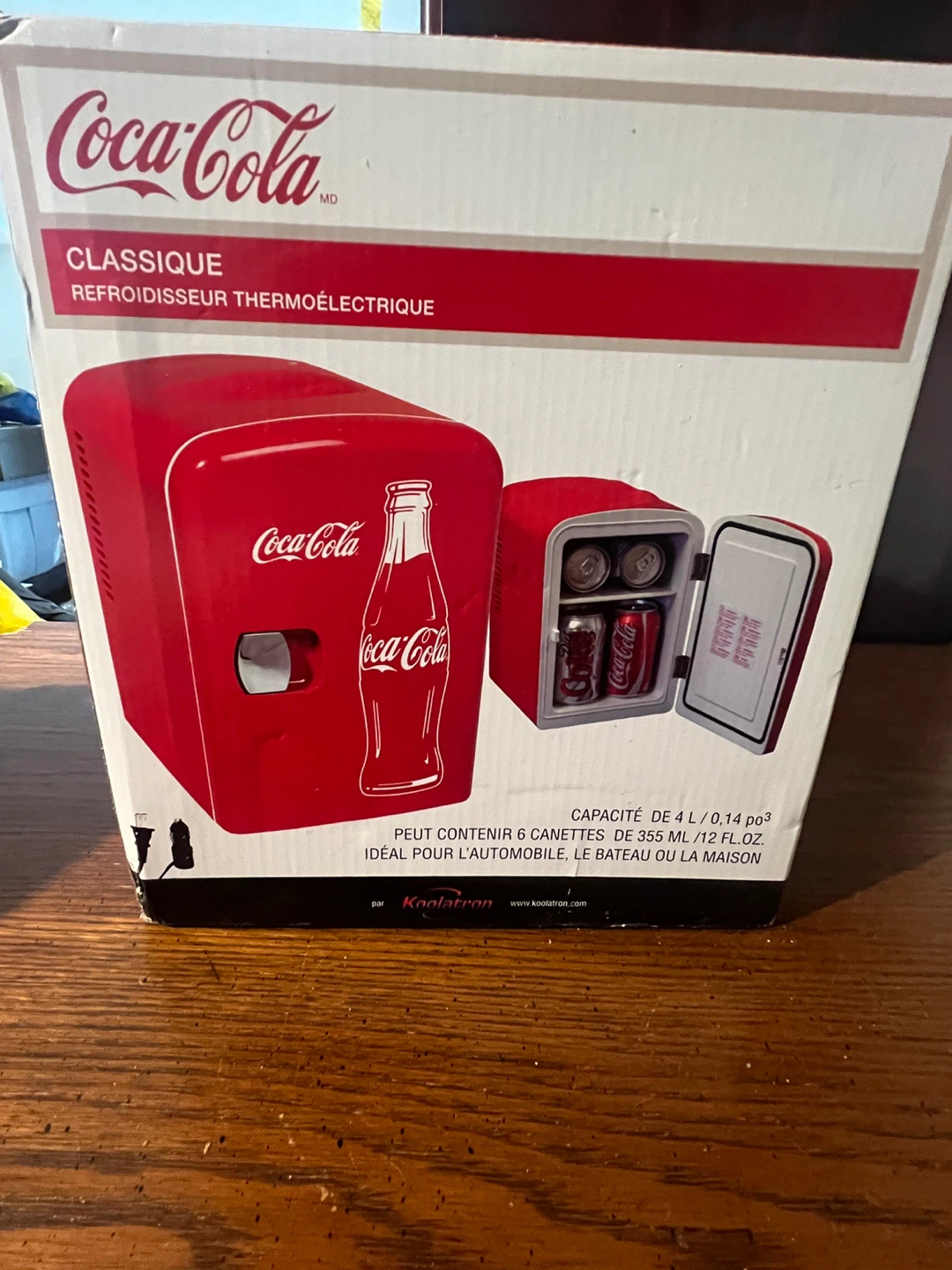 Coca-Cola Red Mini Fridge