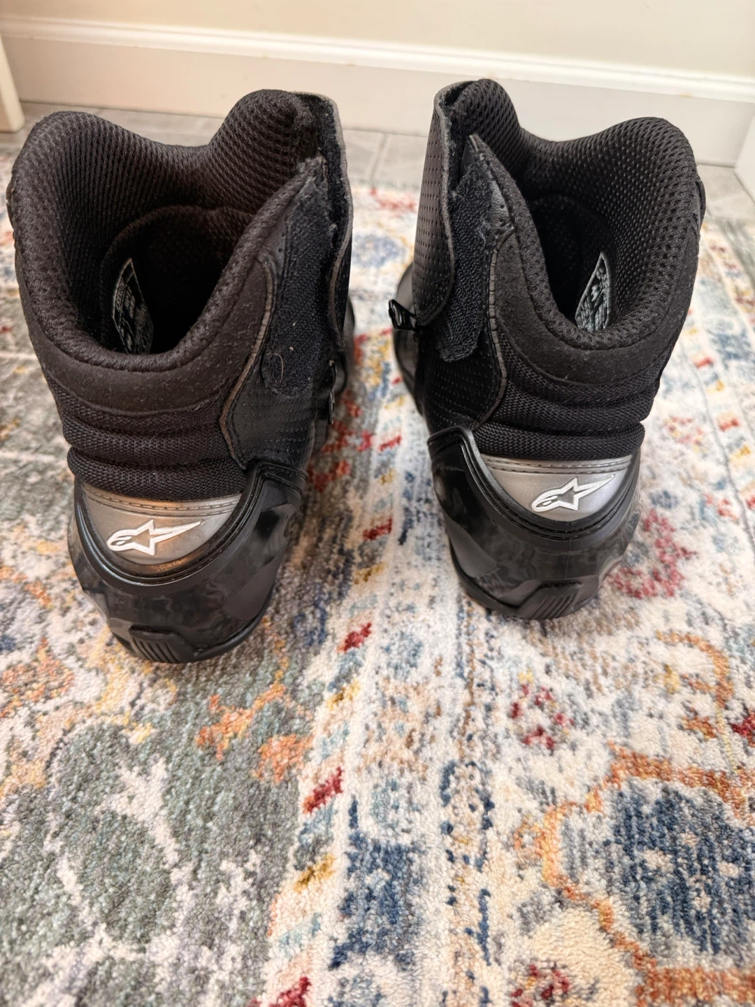 Alpinestars SMX-1R Vented Motorcycle Boots Size 44 Black - photo 3