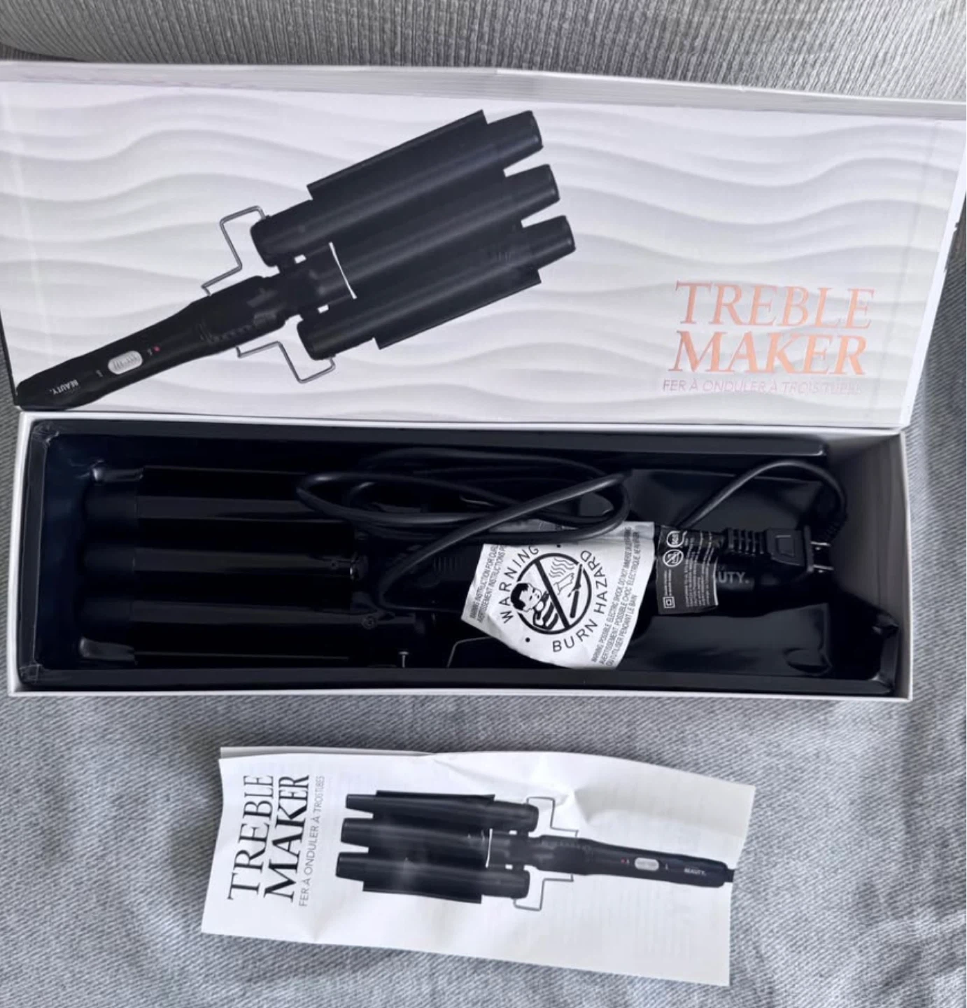 Cortex Beauty Treble Maker 3-Barrel Waver - photo 4