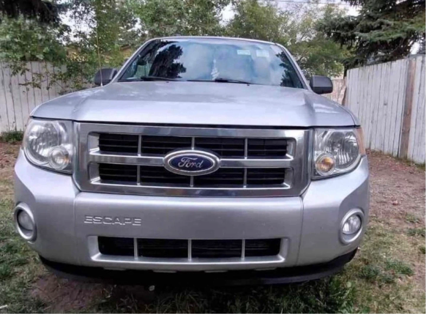 Silver Ford Escape Sport SUV