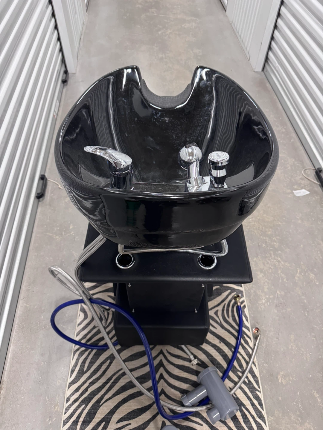 Black Shampoo Chair and Backwash Unit - photo 4