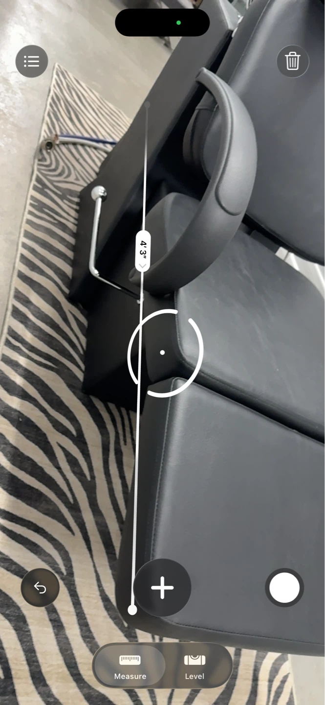 Black Shampoo Chair and Backwash Unit
