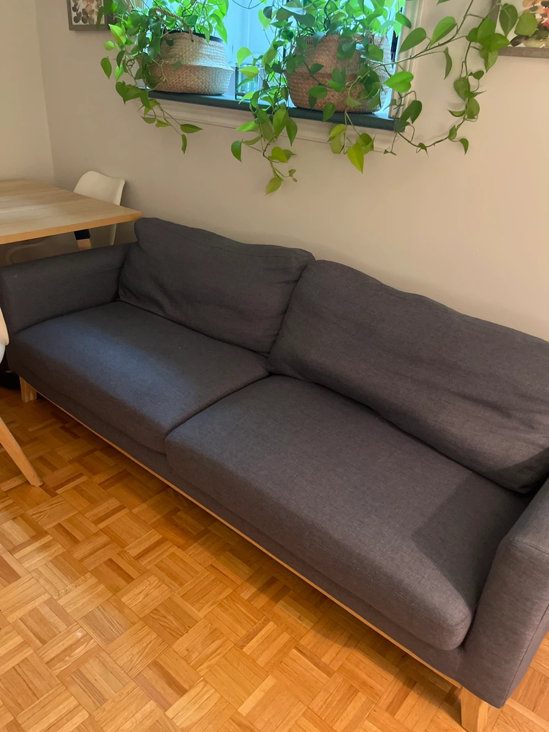 Sofa bed in blue gray - photo 3