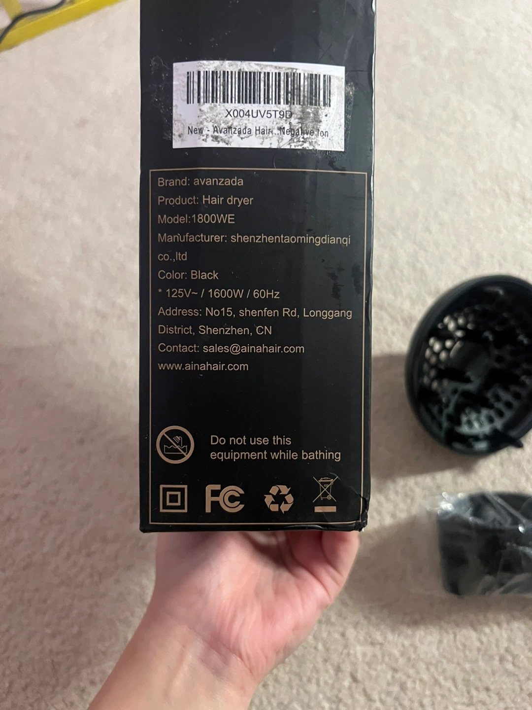 Avanzada Professional Hair Dryer - photo 3