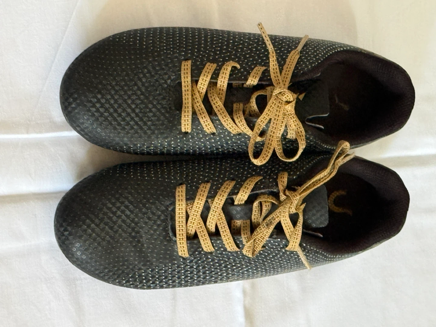 DSG Speed Viper Soccer Cleats Black/Gold Size 2.5 - photo 4