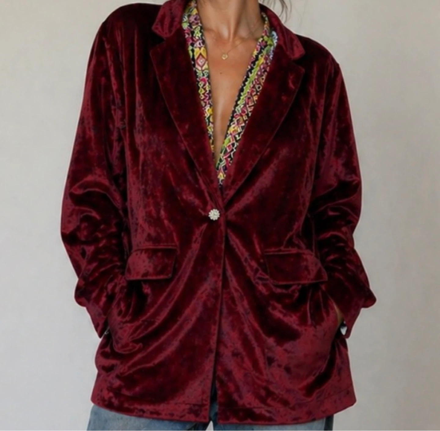 Velvet Blazer