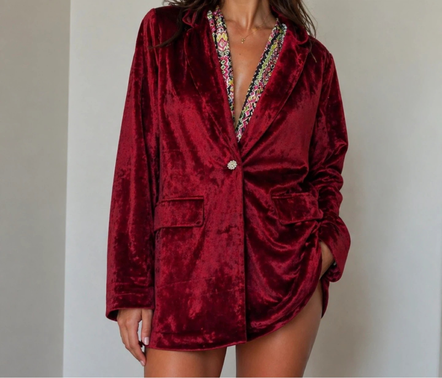 Velvet Blazer - photo 2