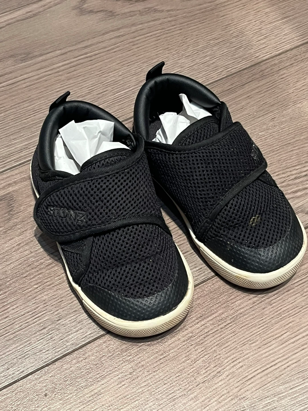 Stonz Toddler Cruiser Shoes - Black Size 8