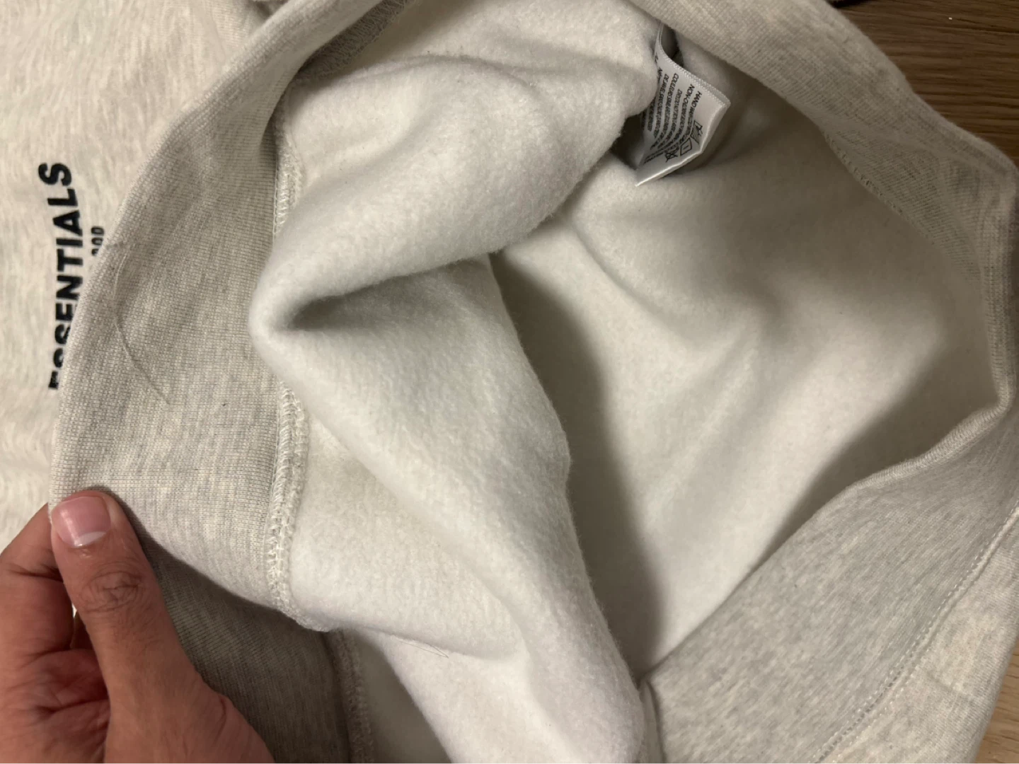Essentials Fear of God Hoodie - photo 4