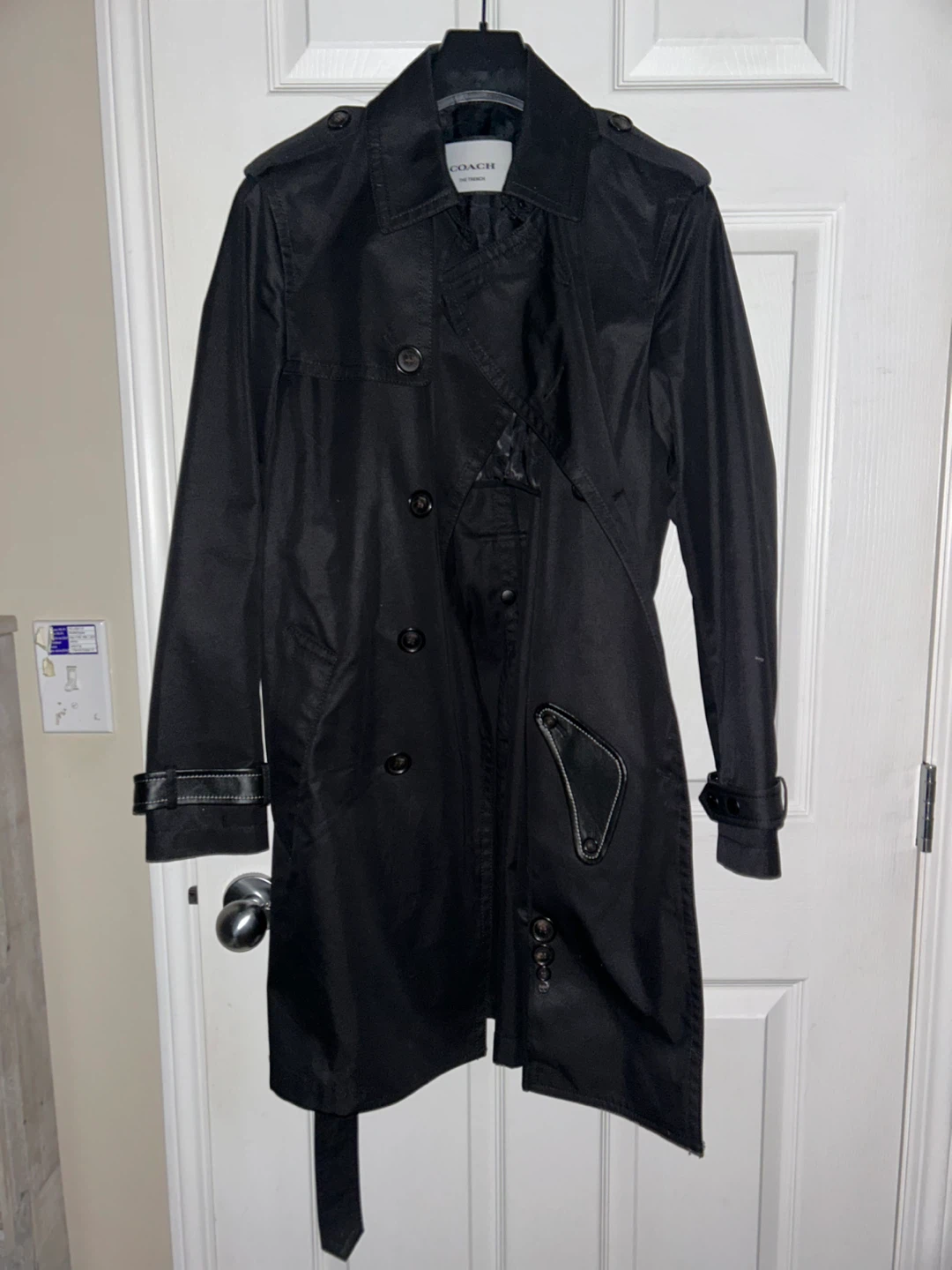 COACH The Trench Black XS Jacket - photo 2
