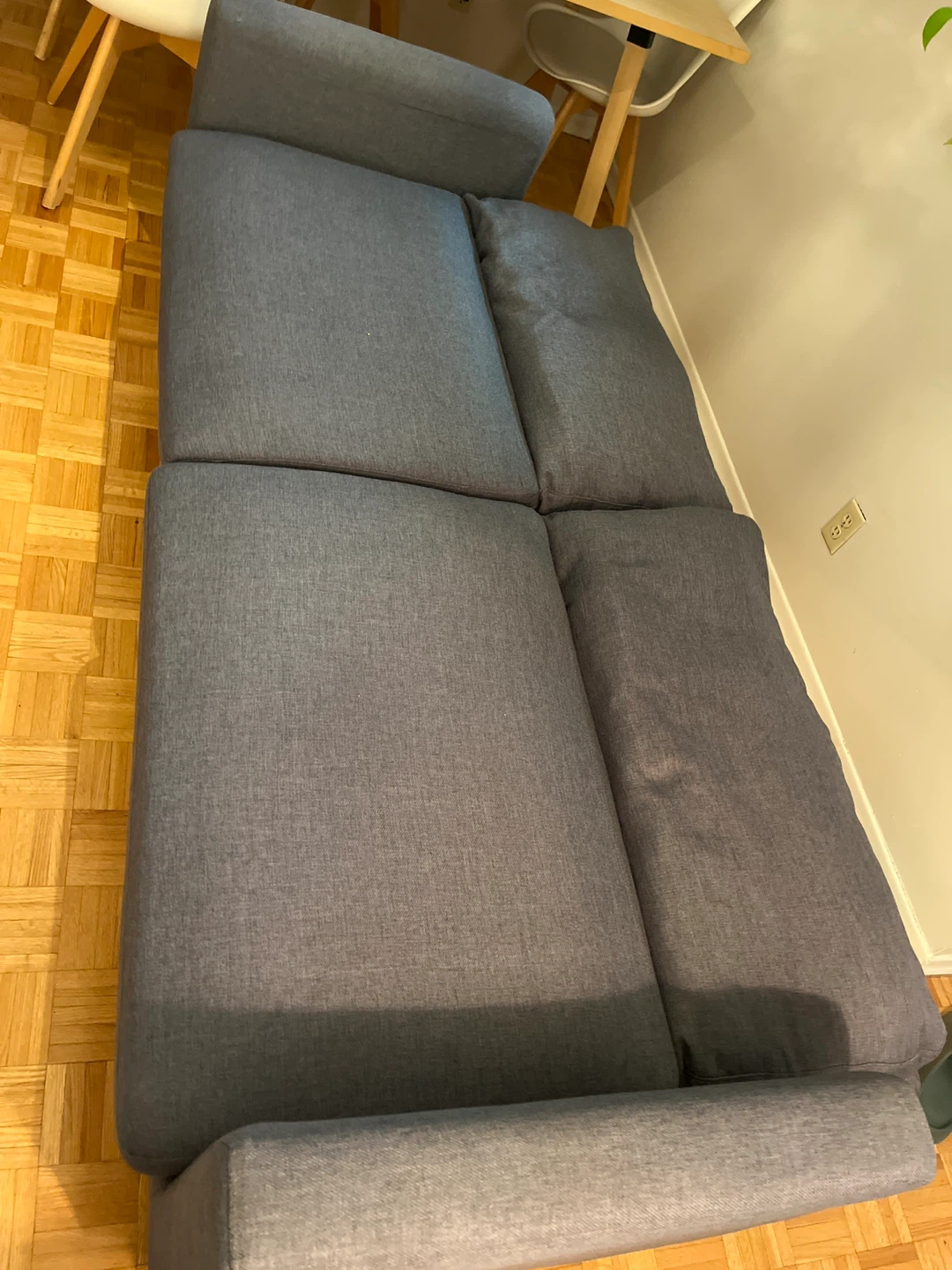 Sofa bed in blue gray - photo 5