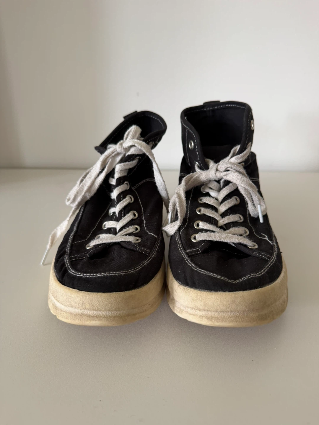 Black High Top Sneakers Shoes Girls Kids Women / US 7 - photo 2