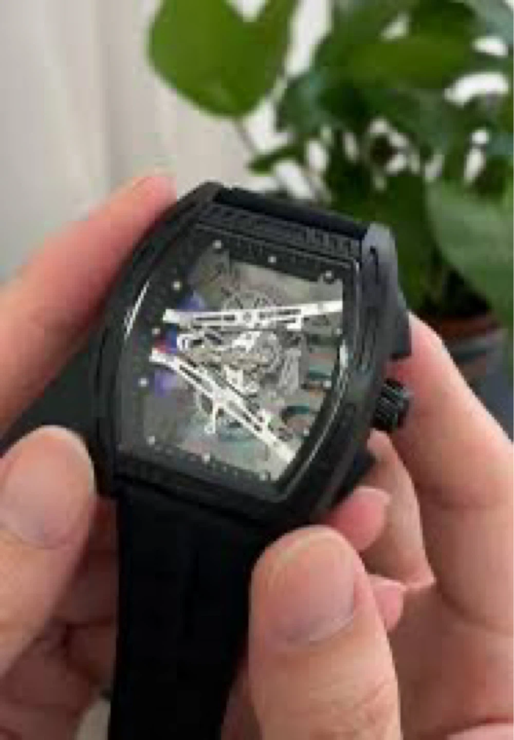Black Skeleton Watch - photo 2