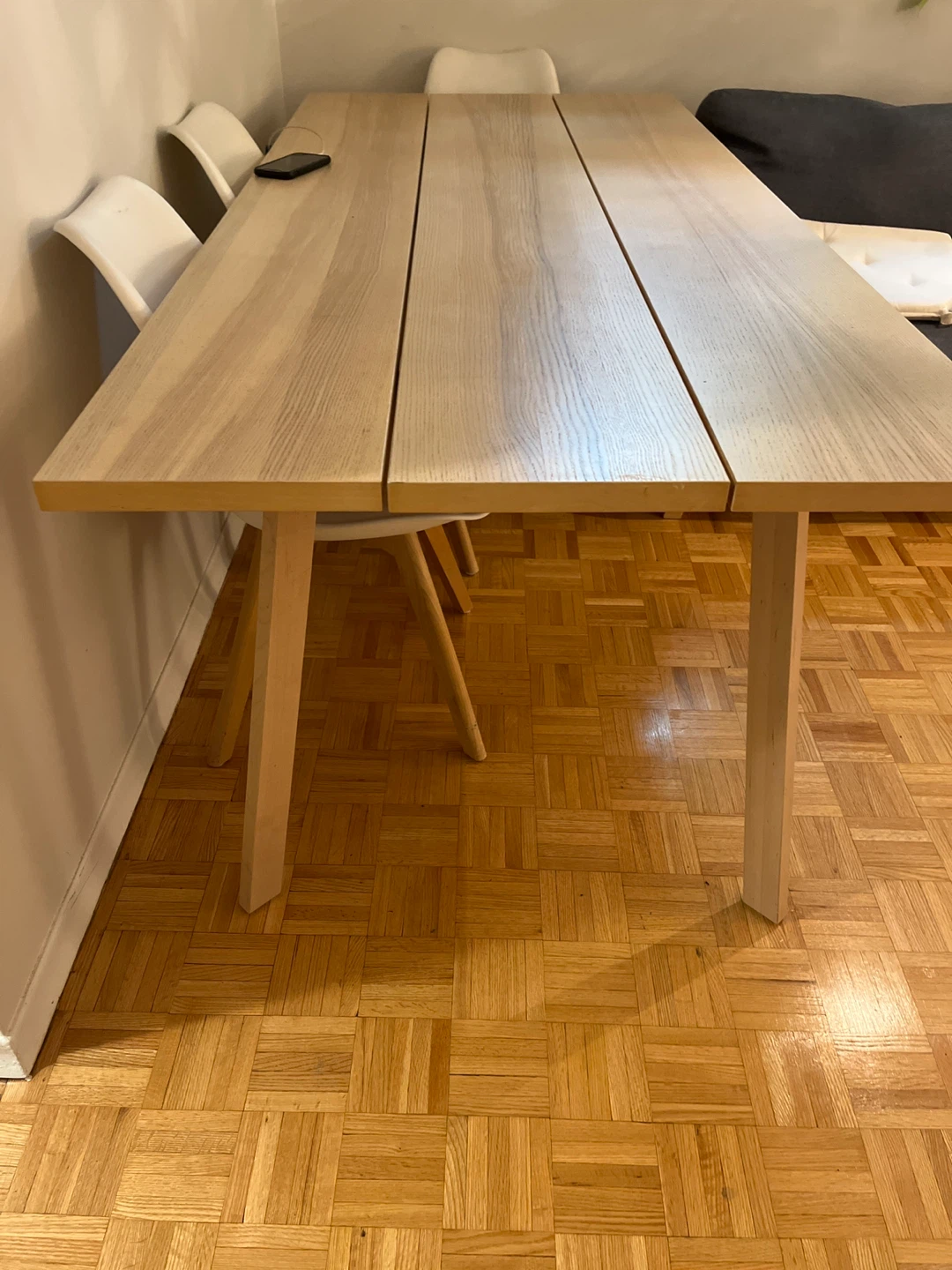 Light Wood Dining Table - photo 2