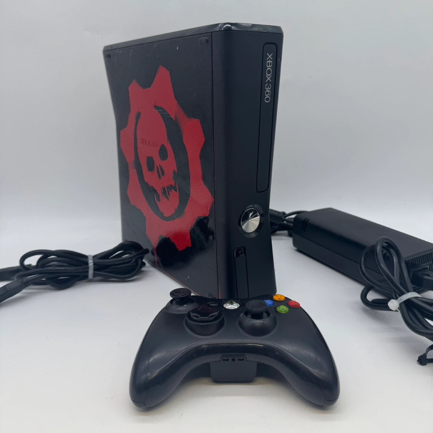 Xbox 360 S Console Model 1439 Custom Gears of War Design
