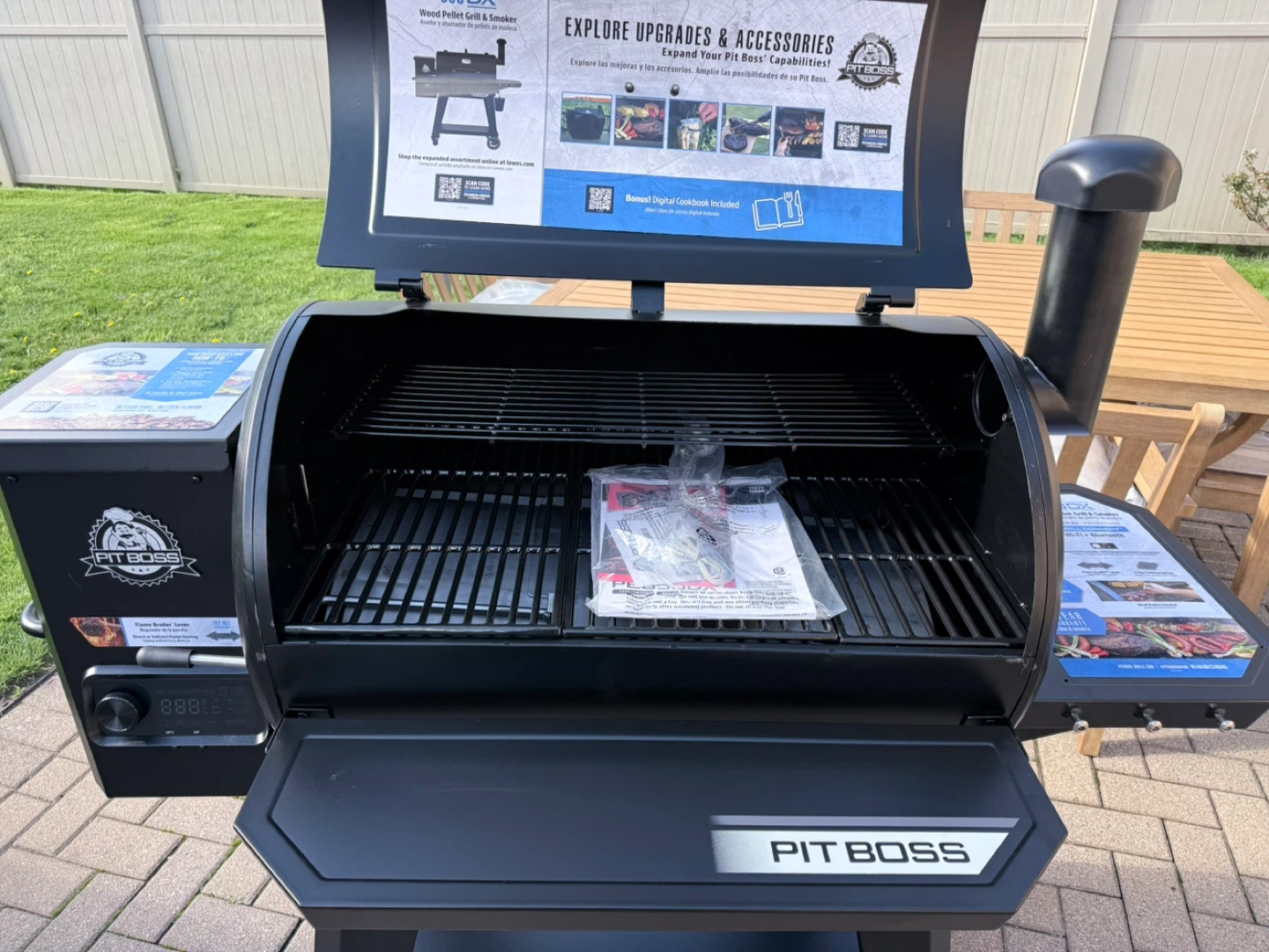 Pit Boss 850DX Wood Pellet Grill & Smoker with Grill Connect - photo 5