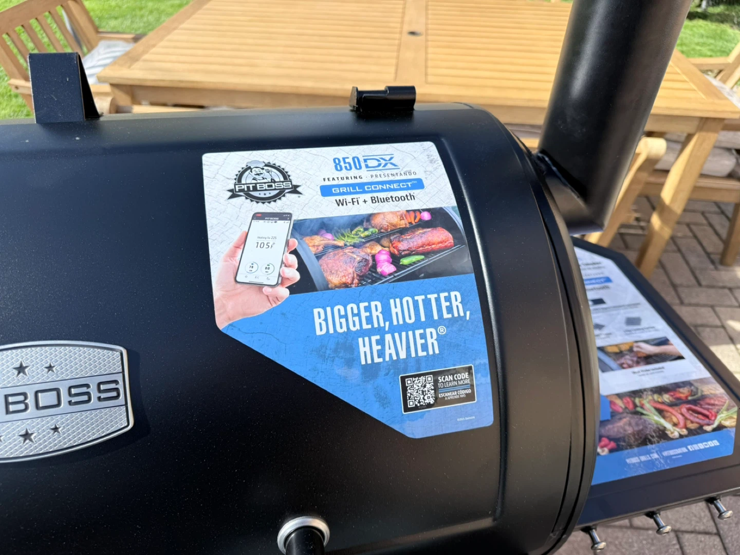 Pit Boss 850DX Wood Pellet Grill & Smoker with Grill Connect - photo 4