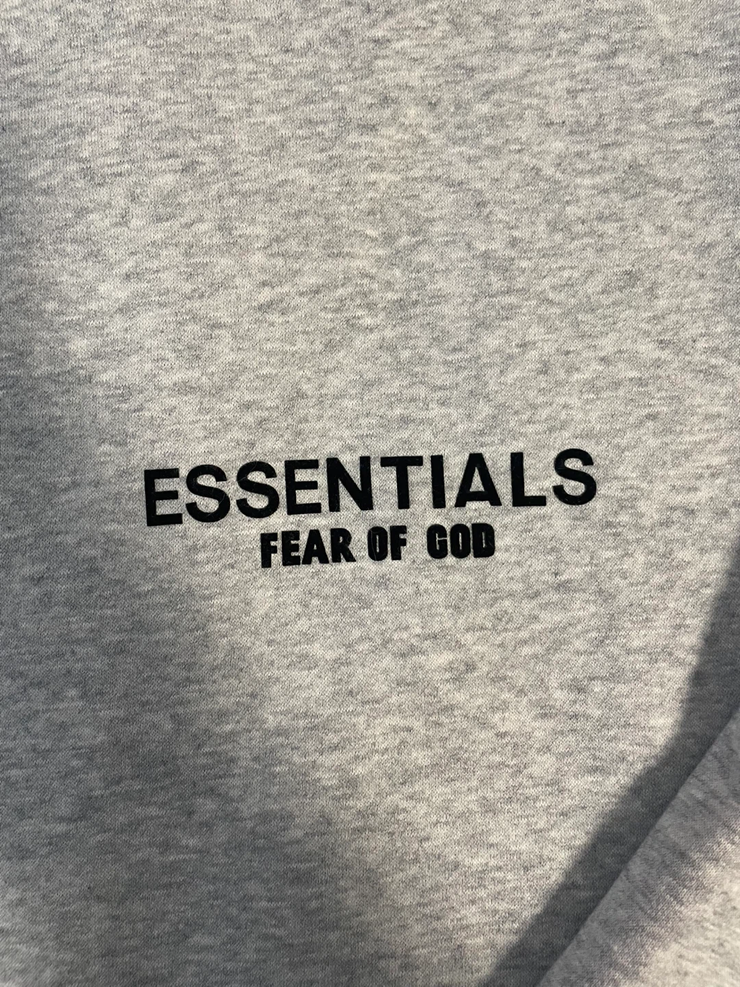 ESSENTIALS Fear of God Grey Hoodie (REP) - photo 3