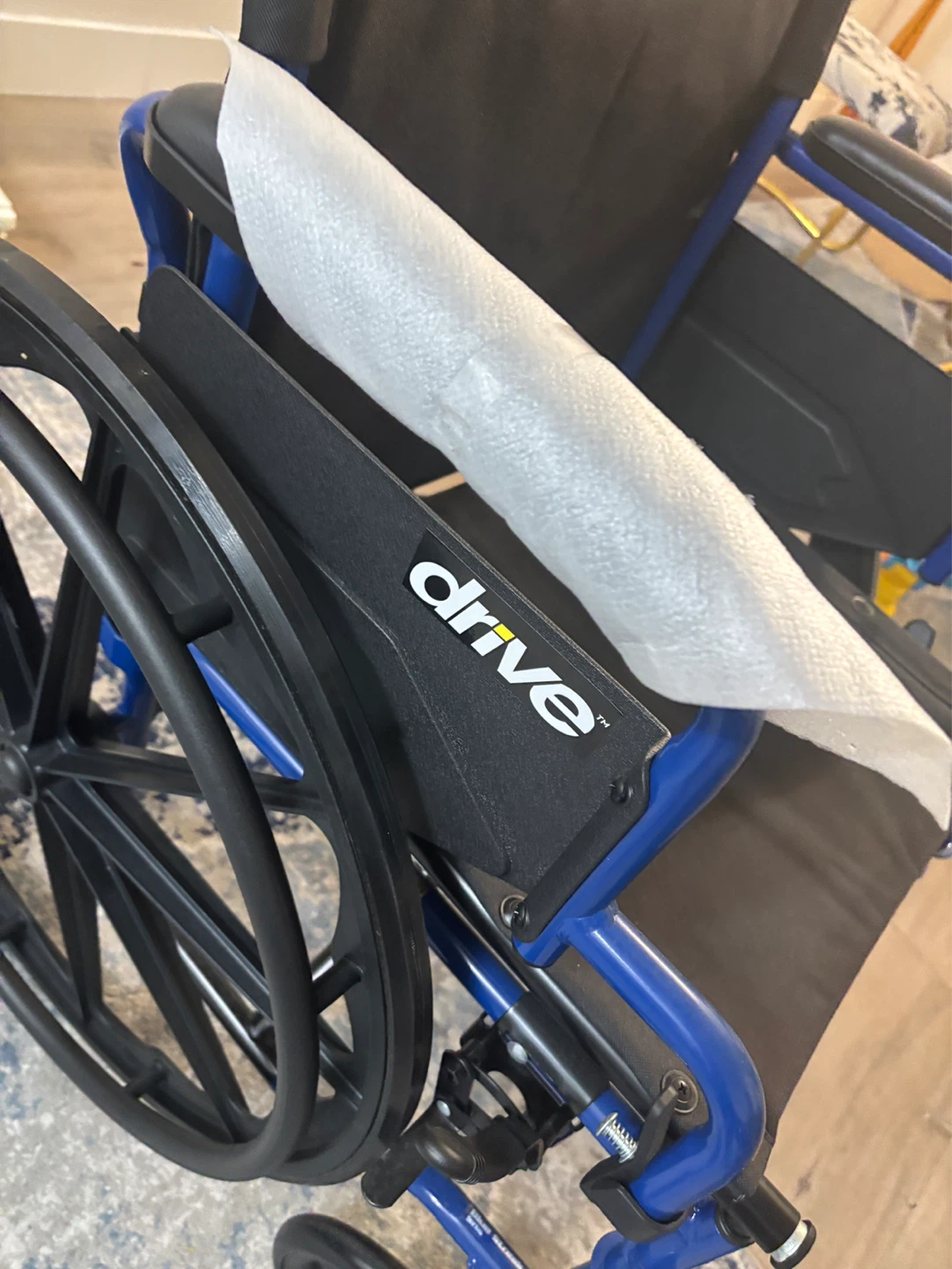 Wheelchair Folding - used once - photo 2