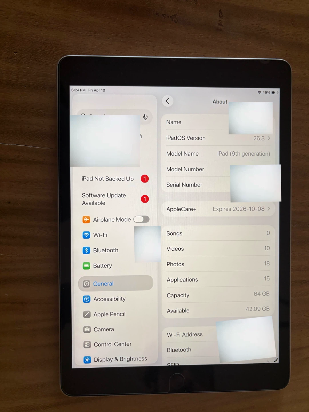 Apple iPad 9th Generation 64GB - photo 4