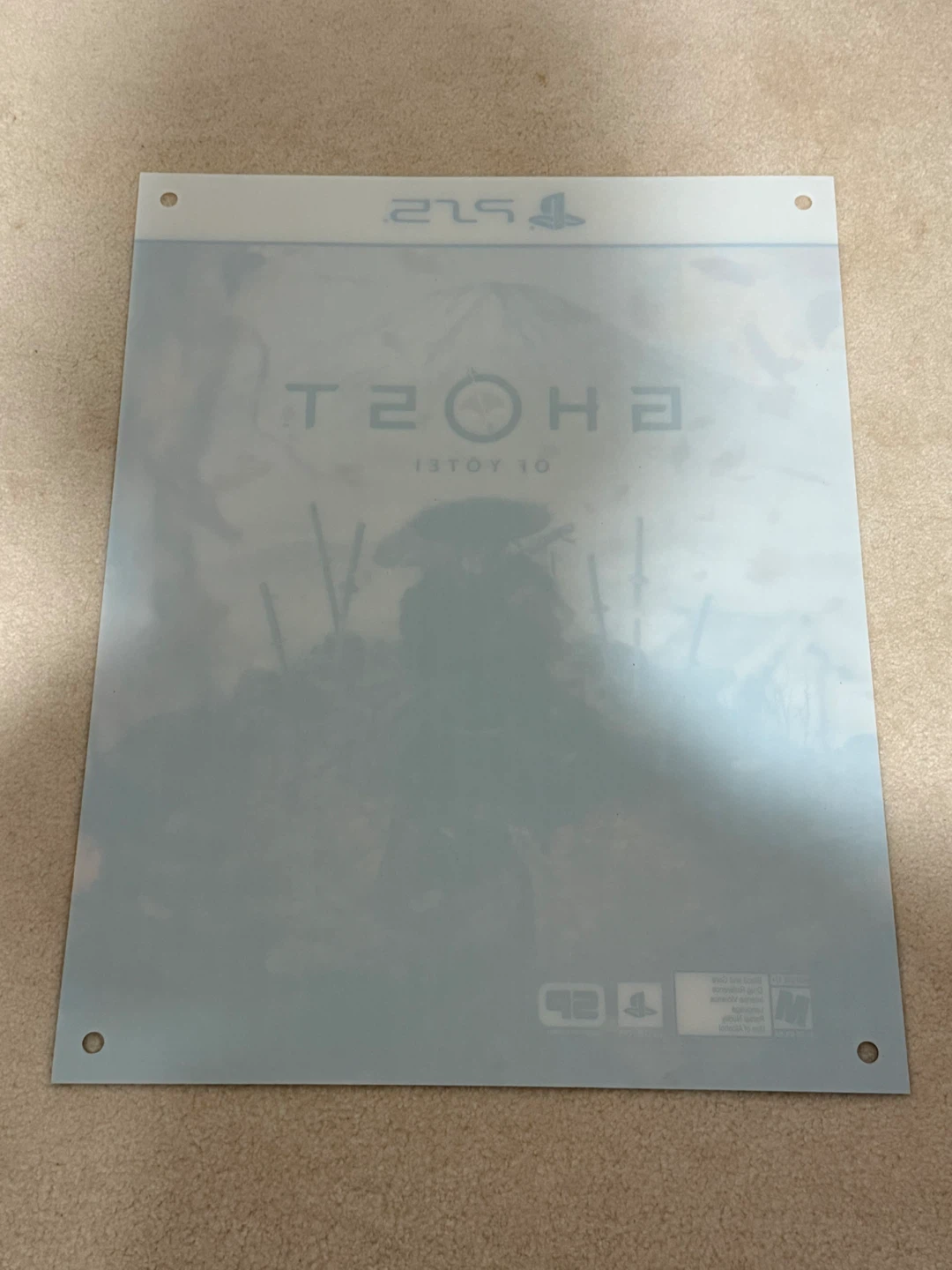Ghost of Tsushima Director's Cut PS5 Clear Display Panel - photo 2