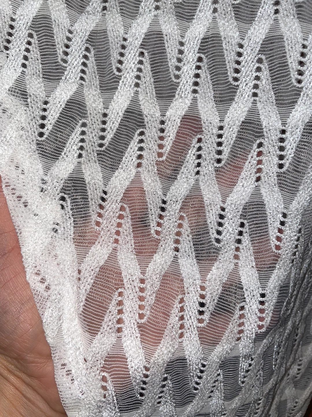 White Lace Mini Skirt swim cover up - photo 5