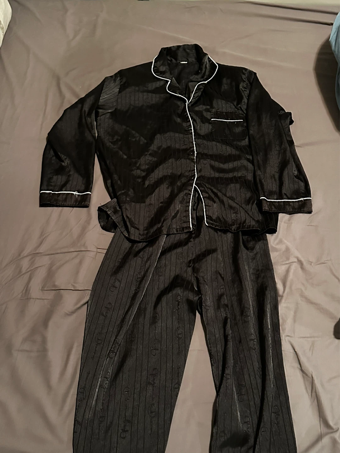 Black Pyjama Set