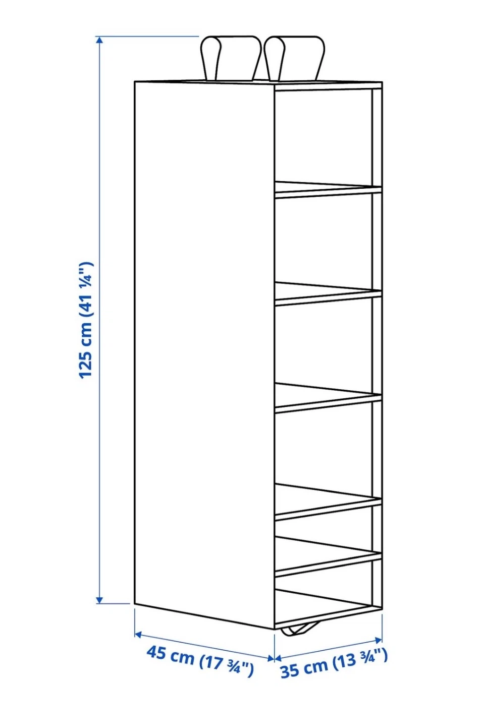 🆕IKEA SKUBB Hanging Storage Unit - White  (NWT) 🌟 - photo 2