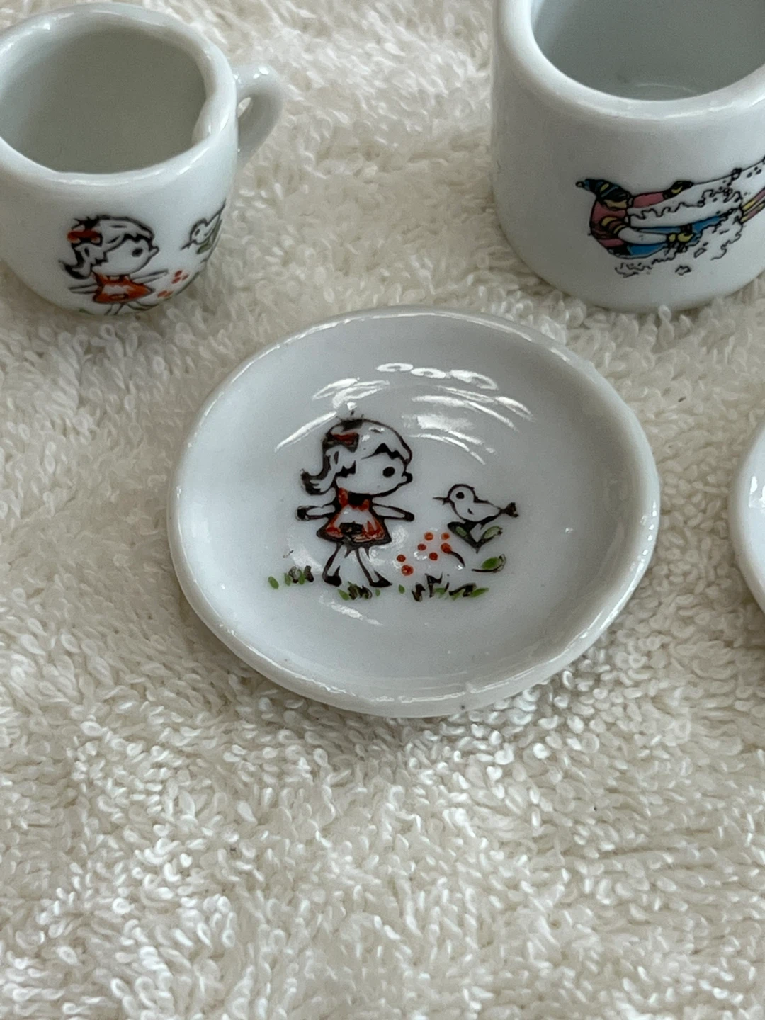 Miniature Porcelain Tea/Coffee Set - photo 3