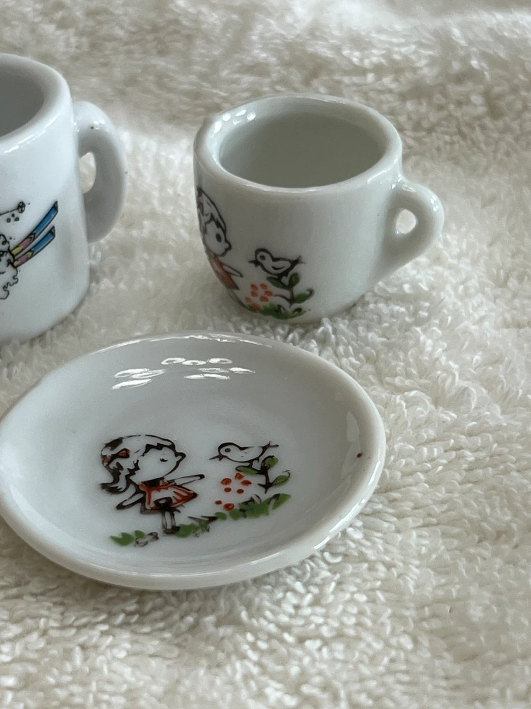 Miniature Porcelain Tea/Coffee Set - photo 5