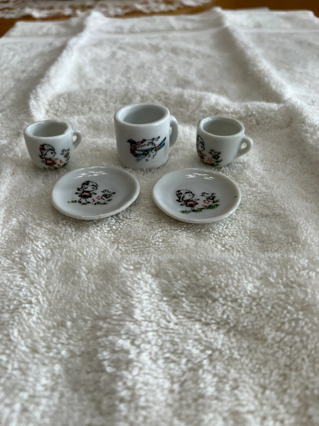 Miniature Porcelain Tea/Coffee Set
