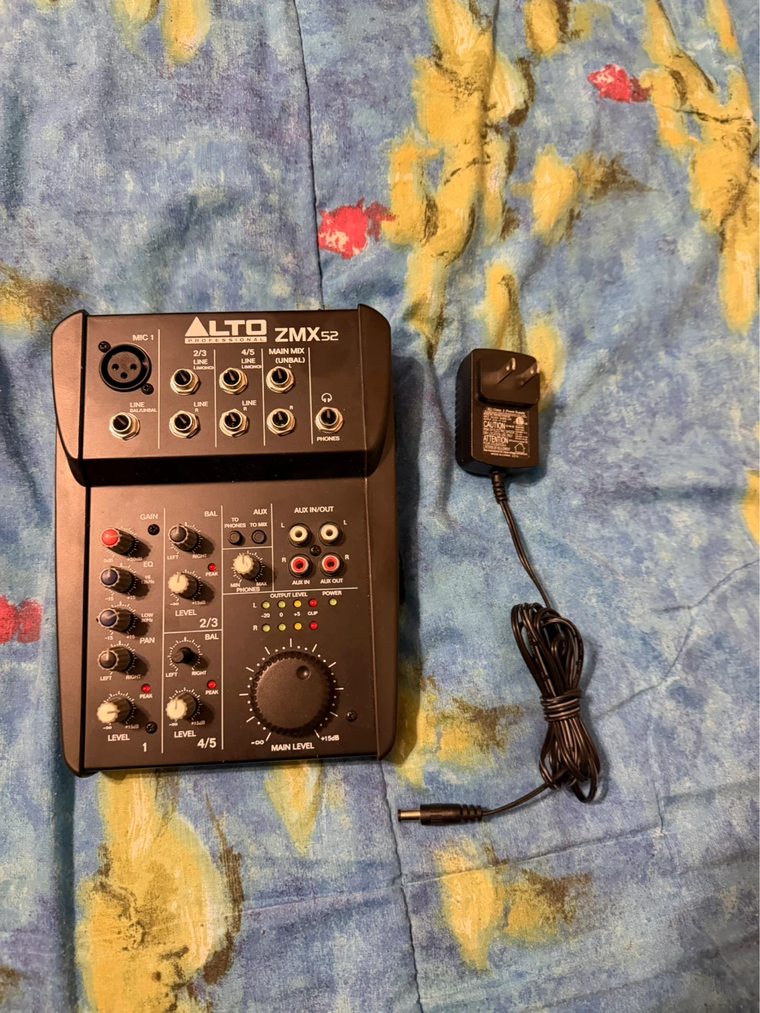 Alto ZMX52 Compact 5-Channel Mixer for Sale