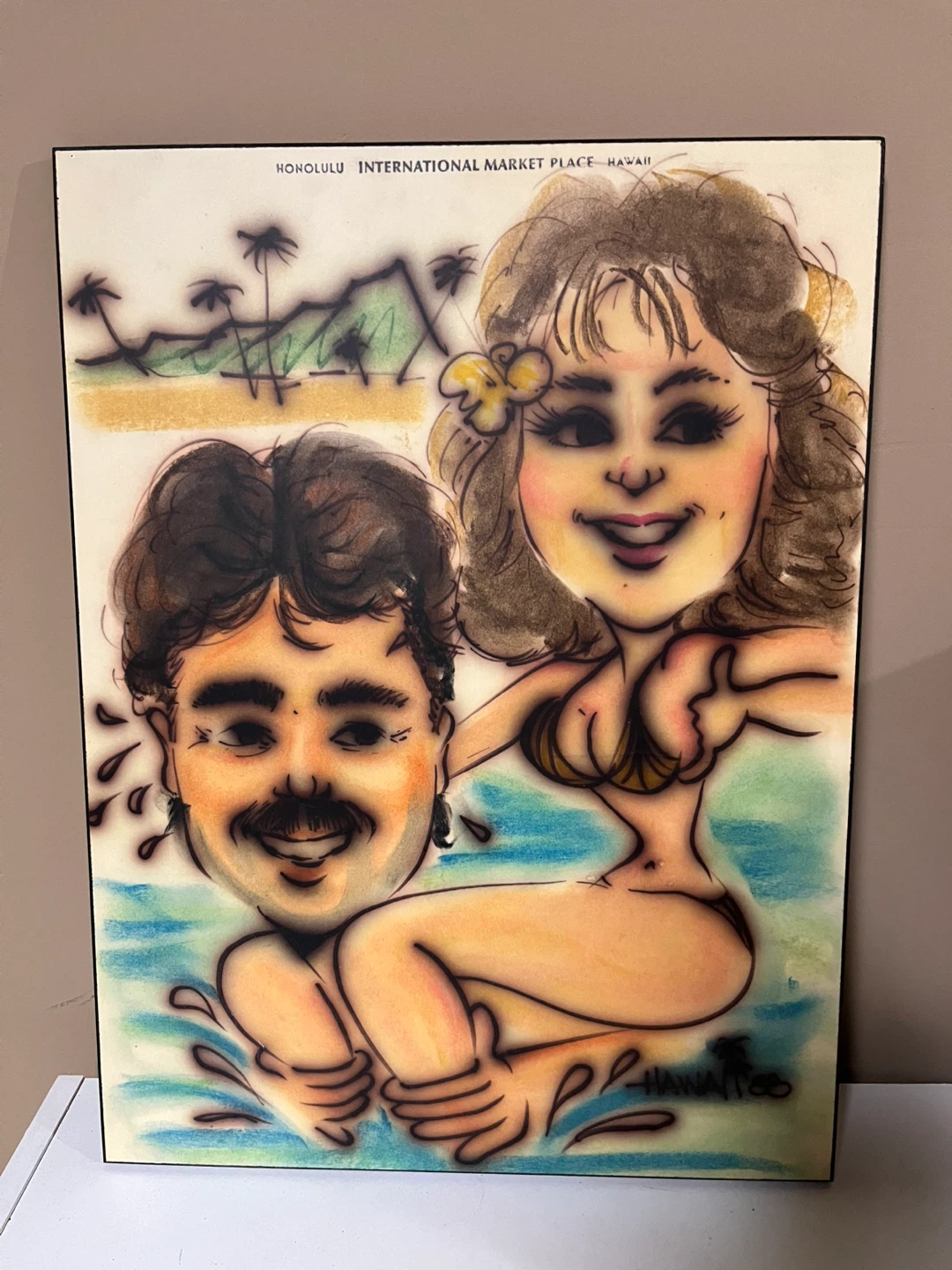 Custom Airbrushed Art - Honolulu International Market Place