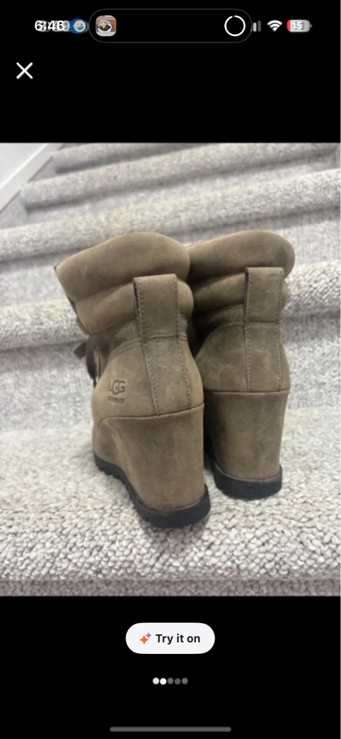UGG Wedge Boots size 7.5