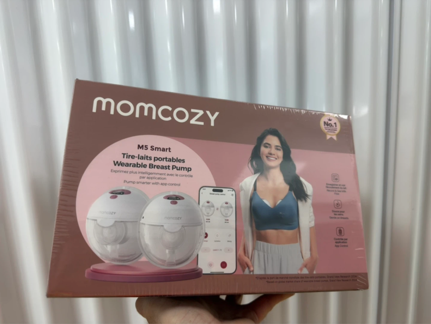 Momcozy M5 Smart Wearable Breast Pump - Double - photo 3