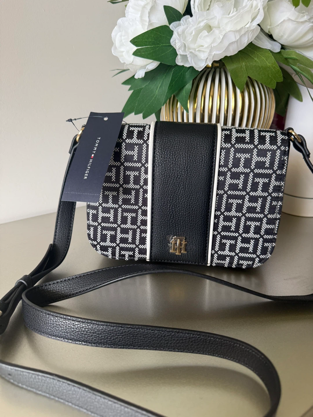 Tommy Hilfiger Monogram Crossbody Bag